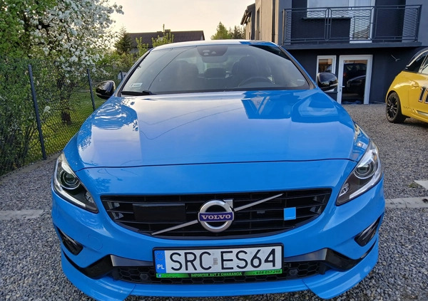 Volvo S60 cena 119000 przebieg: 132000, rok produkcji 2017 z Zawiercie małe 172